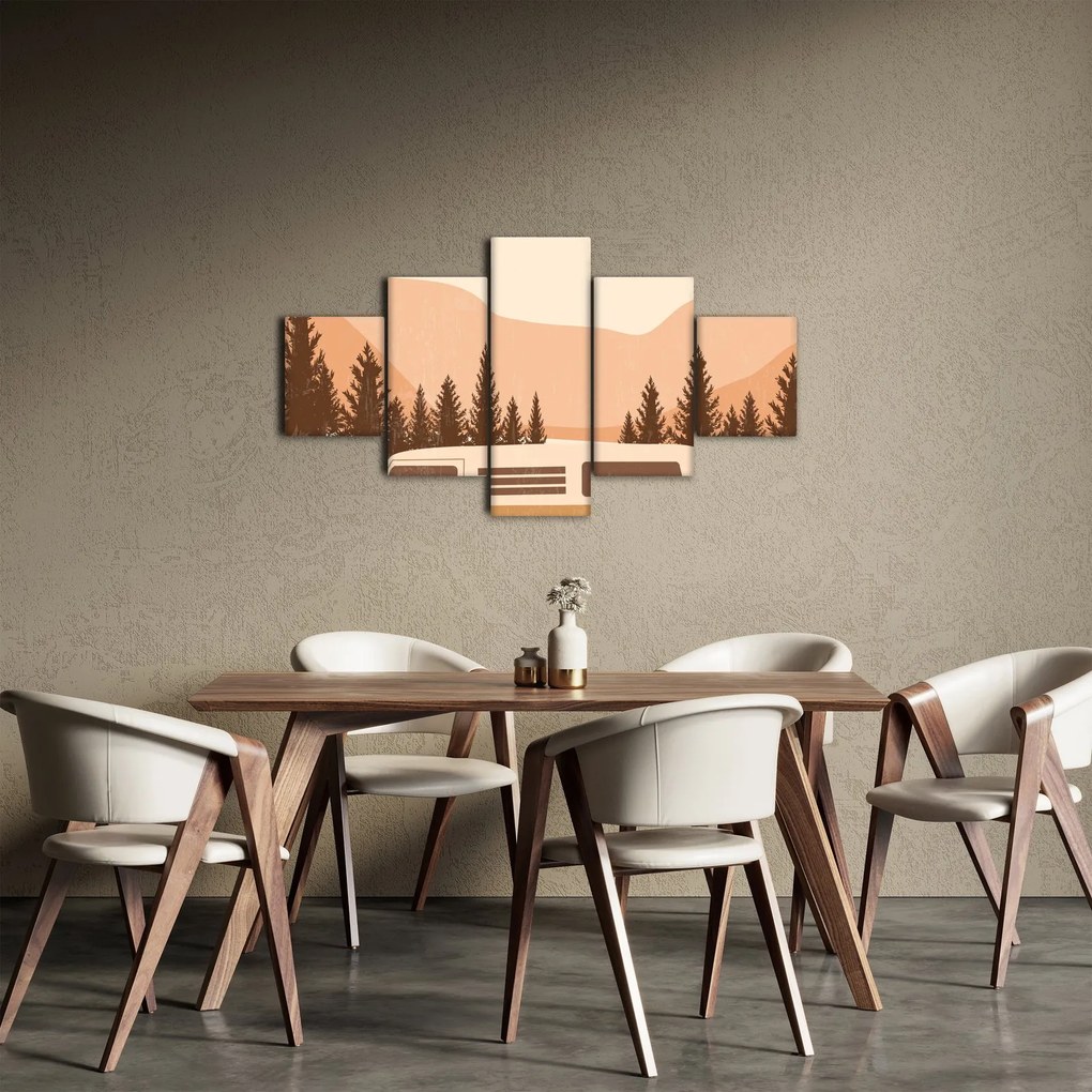 Obraz - Vintage van N⁰2 (125x70 cm)