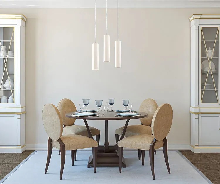 Minimalistyczna lampa wisząca tuba F9-D82