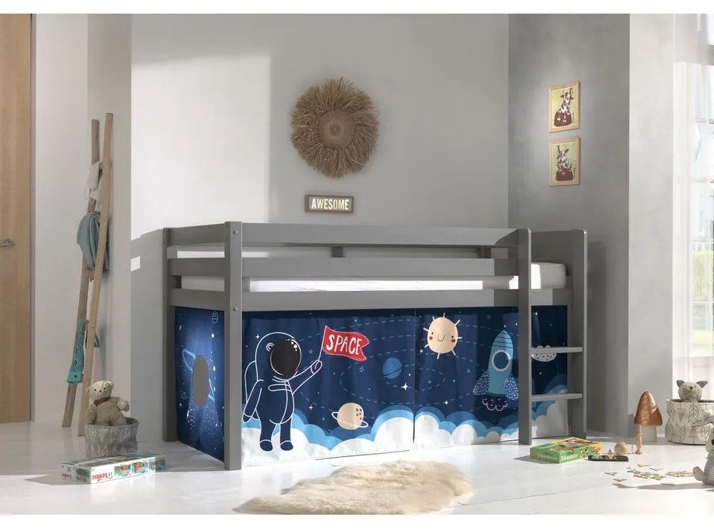 Zasłona dziecięca do łóżka 4 szt. 195x75 cm Space Shuttle – Vipack