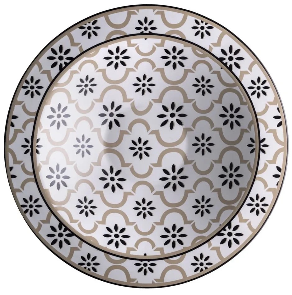 Kamionkowy głęboki półmisek Brandani Alhambra, ø 30 cm