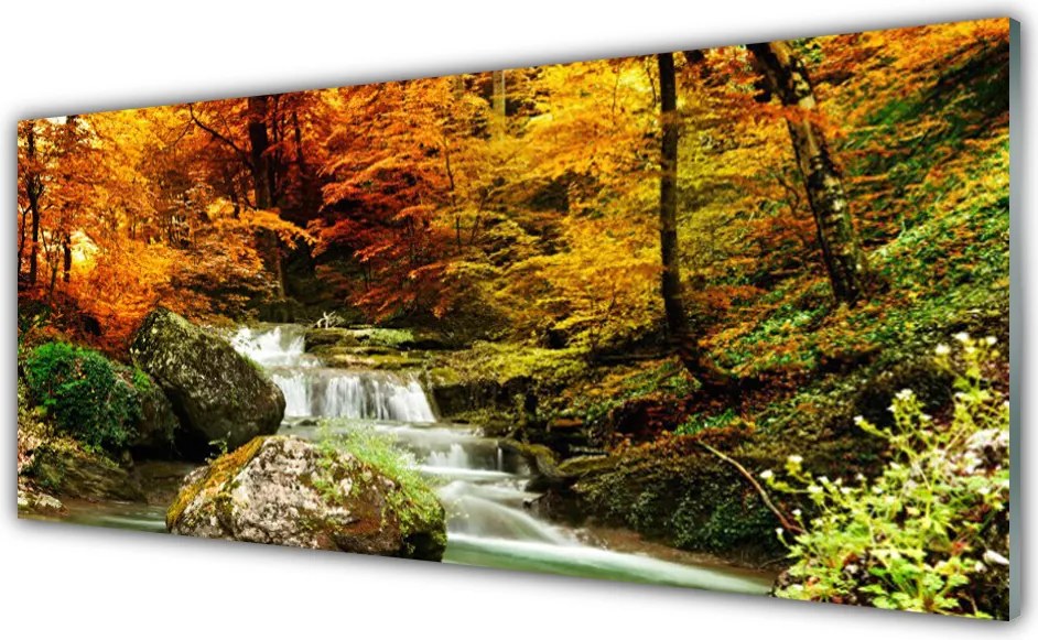 Panel Kuchenny Wodospad W Sercu Lasu
