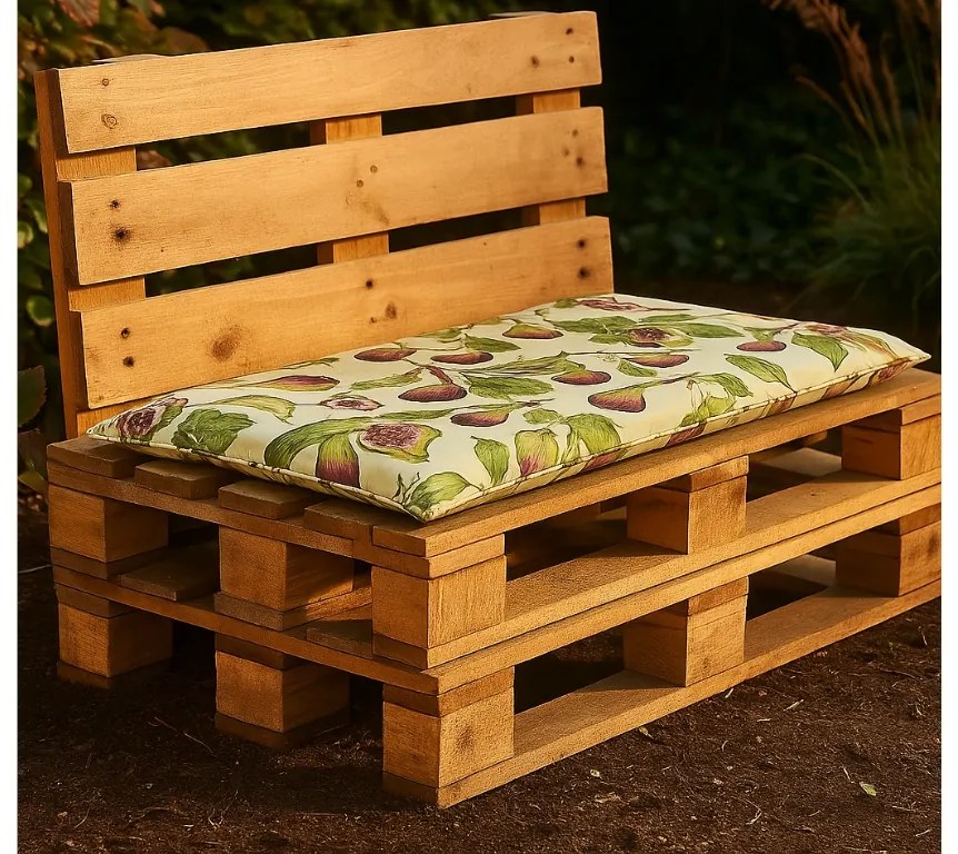 Poduszka na ławkę FORMIO 110x48 cm - więcej wariantów Kolor: Ciemnozielony