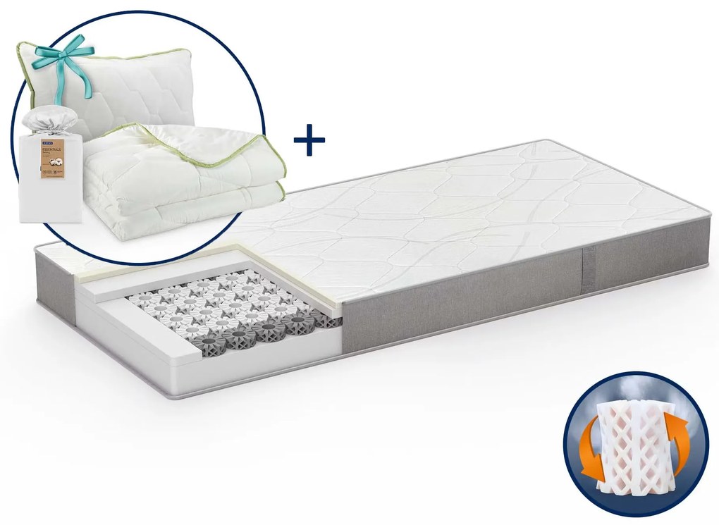 Materac Fresh Prima Silver 90x200 cm