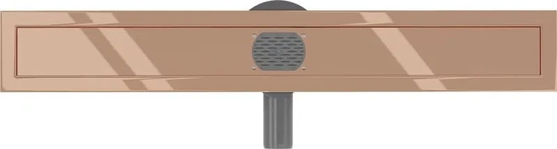Mexen Flat 360° korpus do odpływu liniowego obrotowy 70 cm, różowe złoto - 1640070