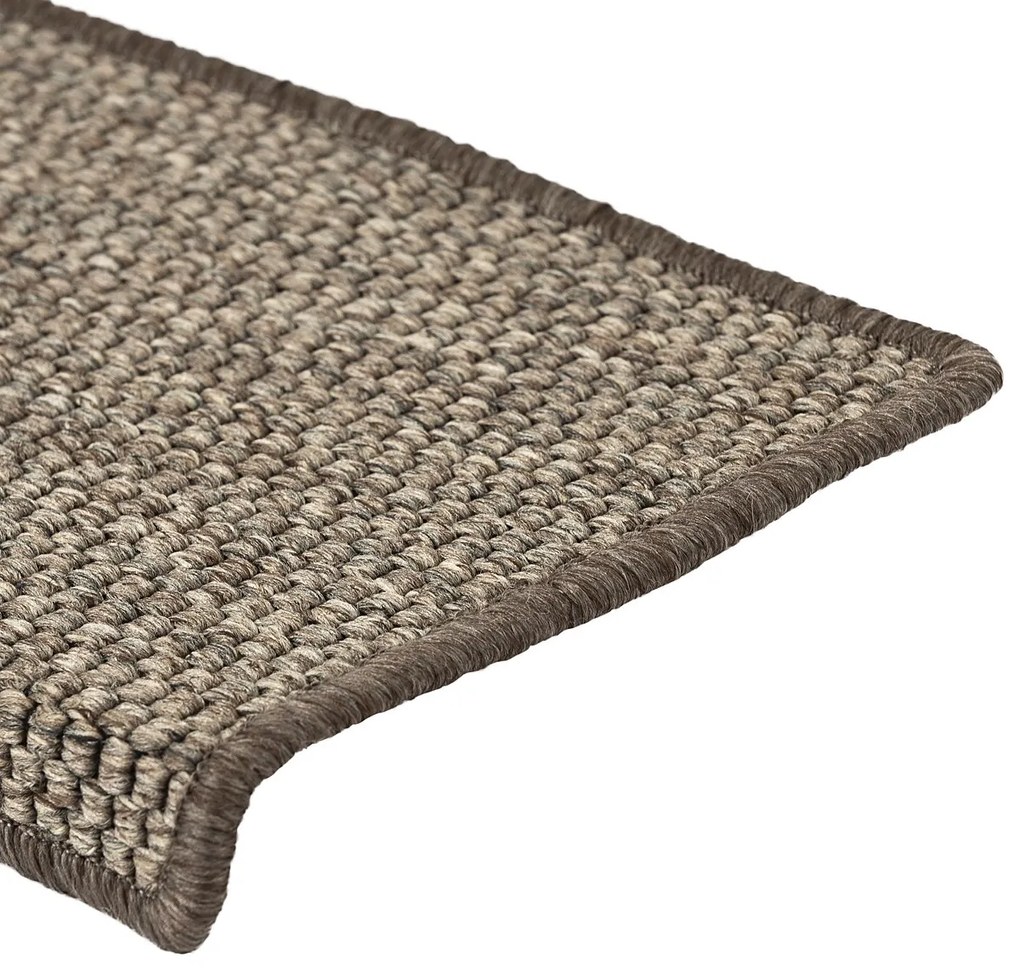 VOPI Nakładka na schody Nature prostokąt ciemnobeżowy, 25 x 80 cm , 25 x 80 cm