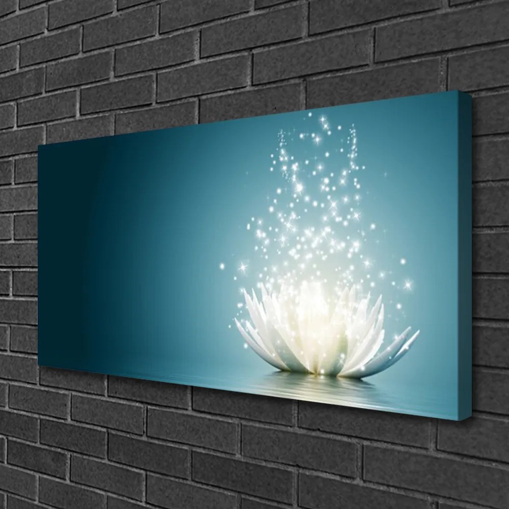 Zdjęcie na płótnie Eteryczny Kwiat Lotosu