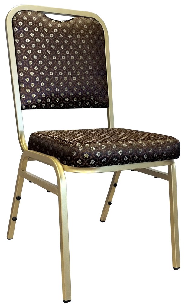 Krzesło Marco tkanina Berit bankietowe konferencyjne stelaż metalowy