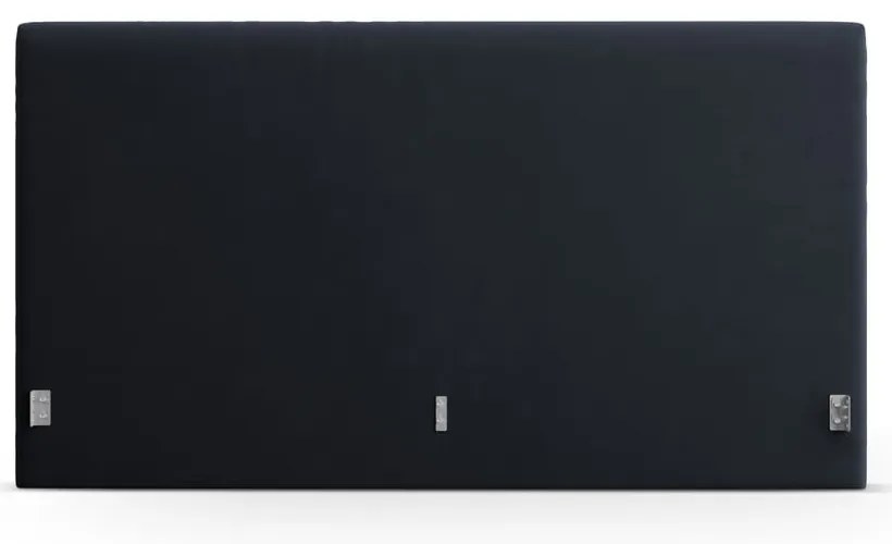 Ciemnoniebieski tapicerowany zagłówek 150,5x100 cm Remo – Micadoni