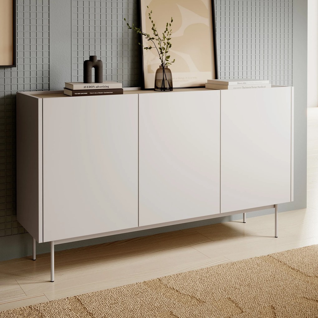 Komoda COLORE 144 cm do Salonu Sypialni Kaszmir