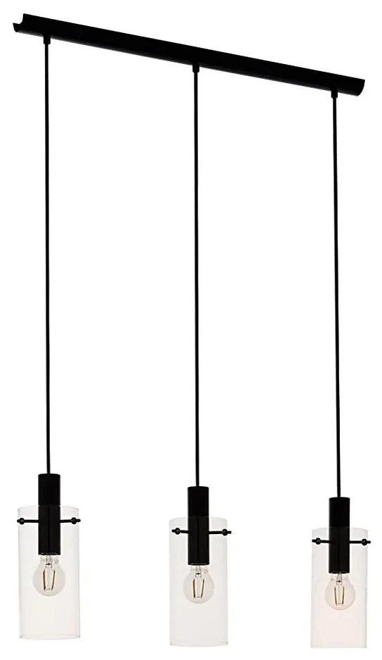 Eglo 97367 - Żyrandol na lince MONTEFINO 3xE27/60W/230V