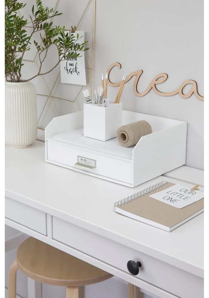 Kartonowy organizer na dokumenty z szufladką Walter – Bigso Box of Sweden