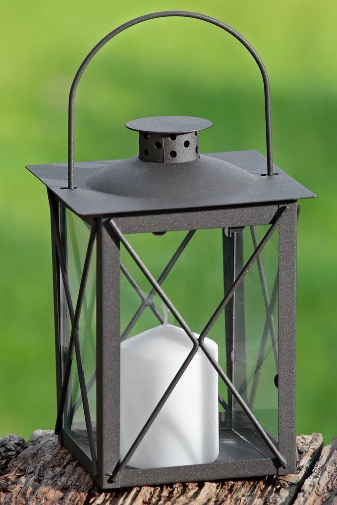 Lampion do salonu FAROL, metalowy