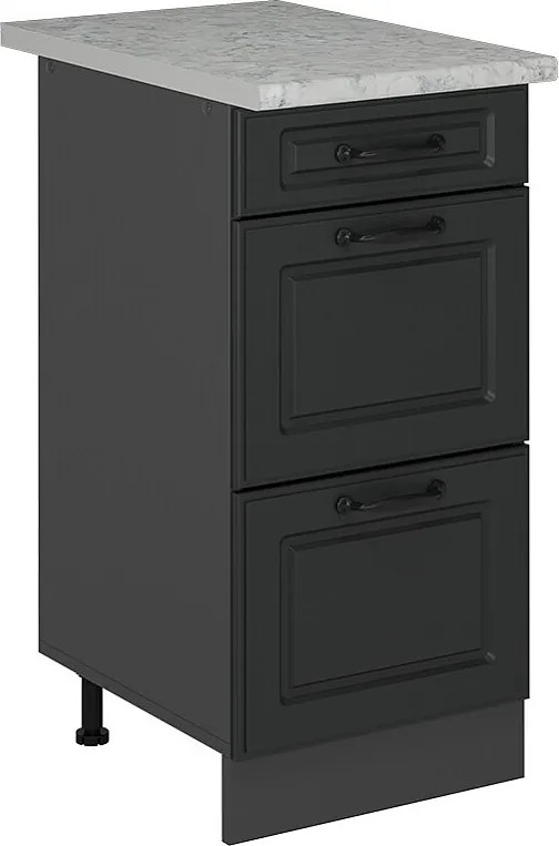 Szafka dolna do kuchni antracytowy domek wiejski 40x60x81.6 r-line