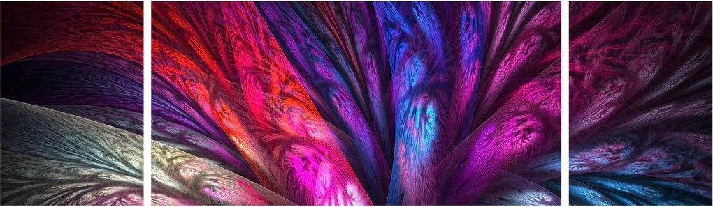 Abstrakcyjny obraz drzewa (170x50 cm)