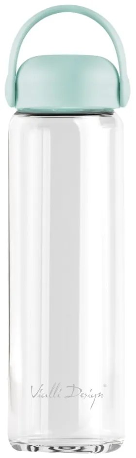 Miętowa szklana butelka 540 ml Fuori – Vialli Design