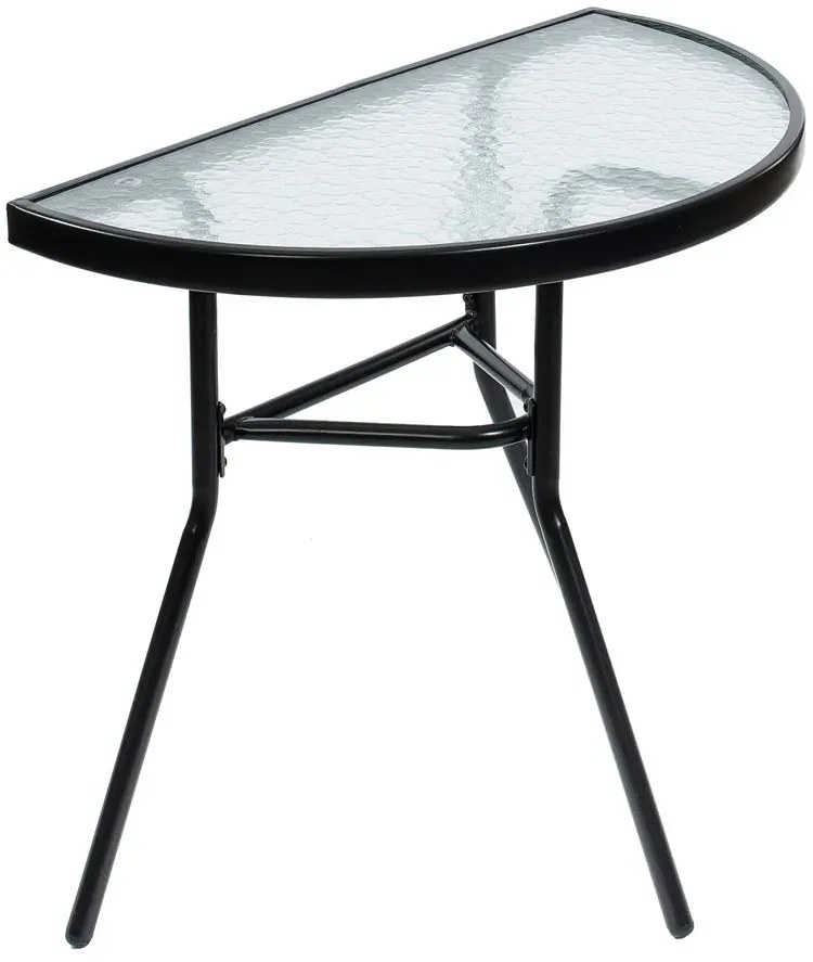 Czarny zestaw mebli na balkon M4-R20