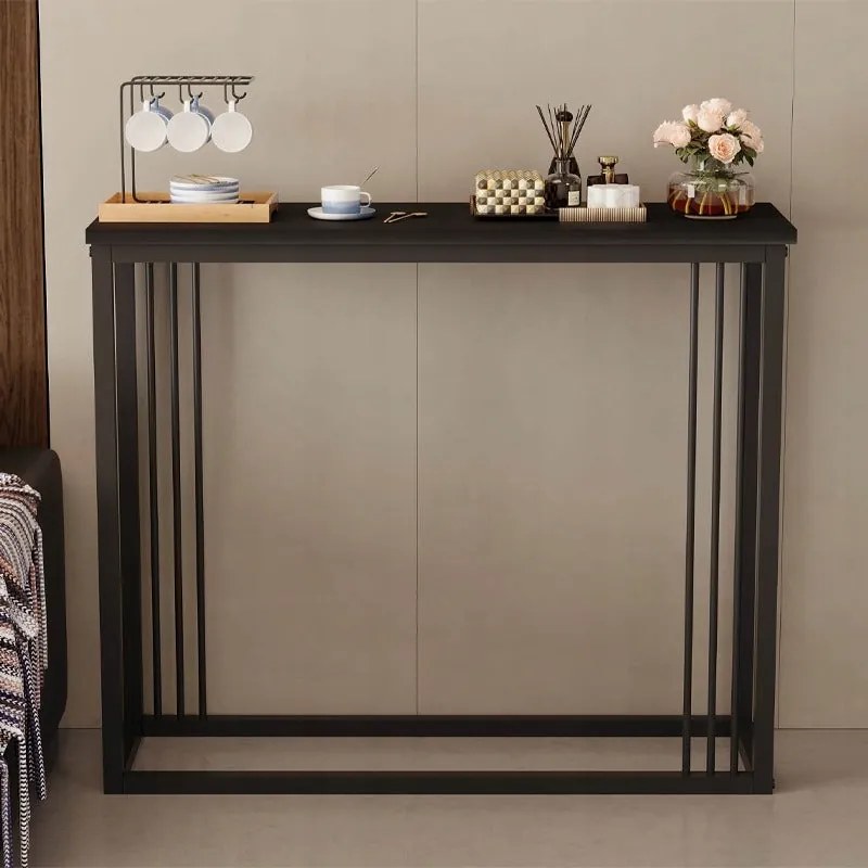 Konsola / stół do przedpokoju – czarna, elegancka I funkcjonalna (wys. 75 cm)