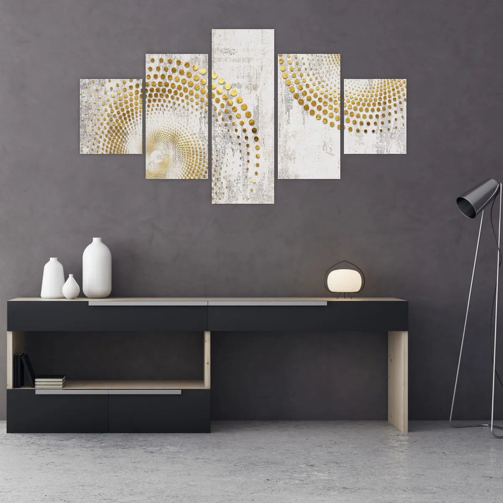 Obraz - Betonowy wzór (125x70 cm)