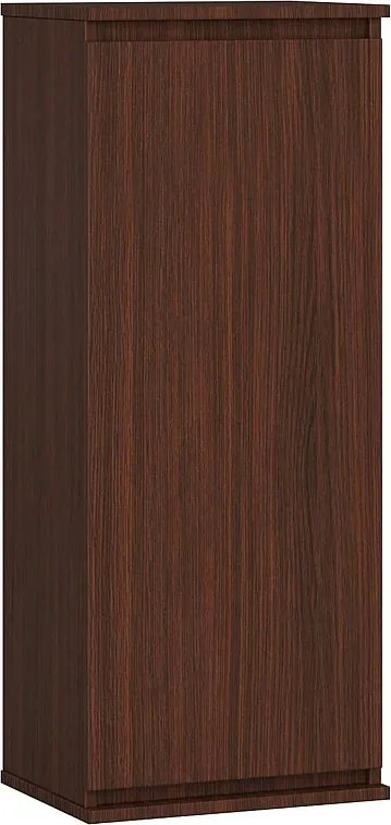 Szafka AKORD W40 Wenge 40 cm 1 drzwi kolor Wenge mat 3 półki 40x30x99 cm