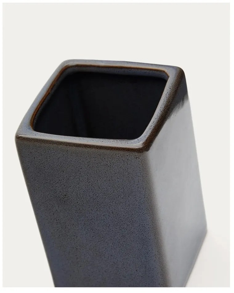 Ciemnoniebieski ceramiczny kubek na szczoteczki do zębów Silvet – Kave Home