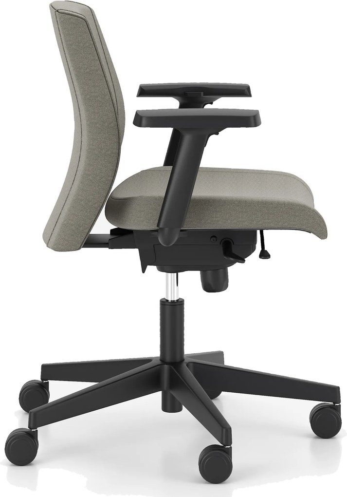 Krzesło biurowe z regulacjami Viden Swivel Chair LB UPH z niskim oparciem