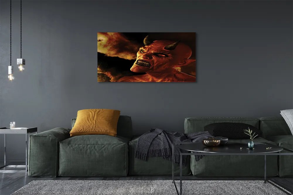 Obraz drukowany na płótnie Diabeł