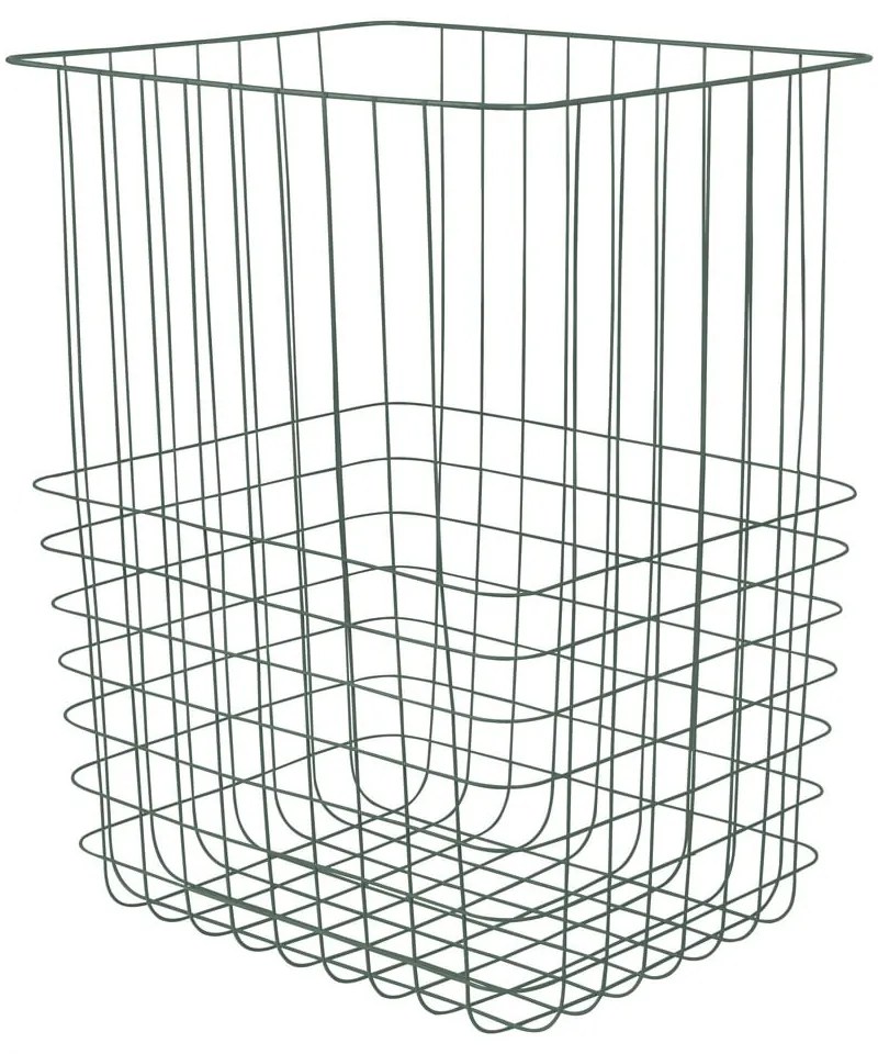 Zielony metalowo-tekstylny kosz na pranie 64 l Store-It – Mette Ditmer Denmark