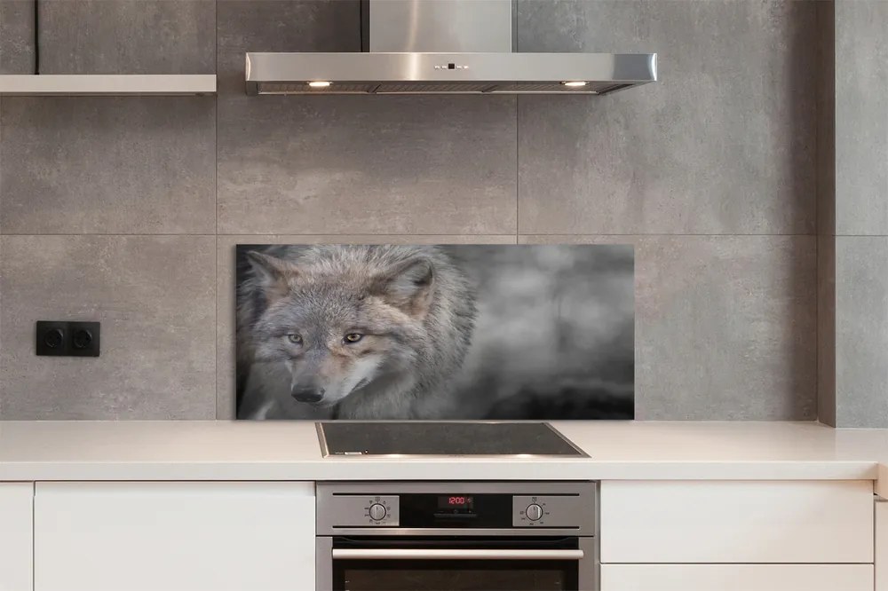 Panel Szklany Portret Dzikiego Drapieżnika