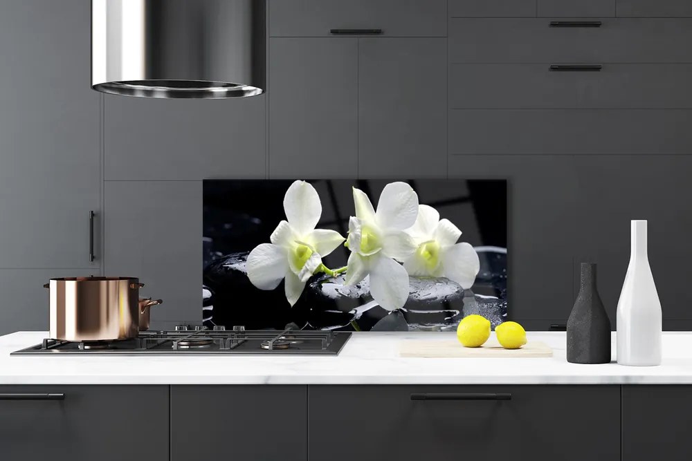 Panel nad blat kuchenny Szlachetny Różowy Storczyk