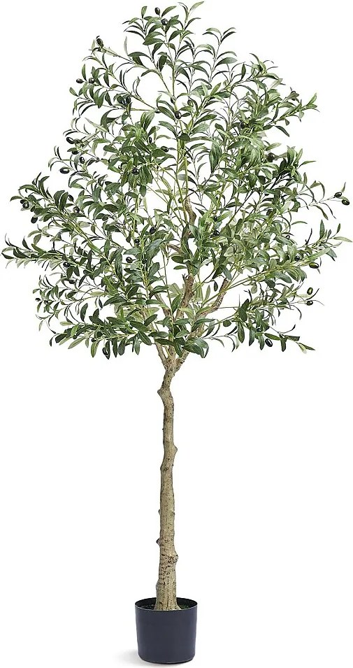 Drzewo Artyficjalne SucceBuy 179 cm, Roślina Artyficjalna PE, do Domu Biuro Centra Handlowe Wewnątrz Zewnątrz