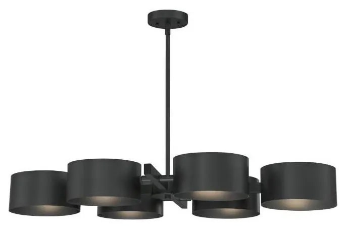 Westinghouse 63688 - Żyrandol na drążku ZARO 6xE27/60W/230V