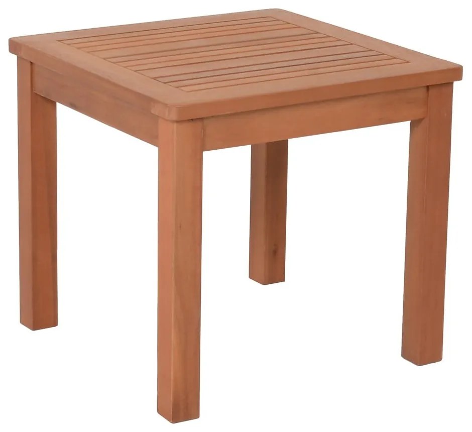 Stolik ogrodowy z litego drewna eukaliptusowego 44x44 cm Tucson – Garden Pleasure