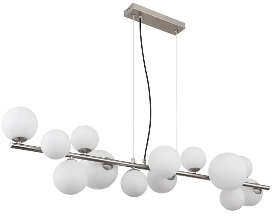 Globo 56140-13H - LED Lampa podłogowa RIHA 13xG9/3,5W/230V biała