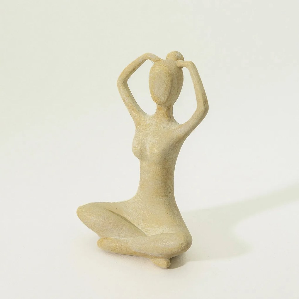 Figurka joginki Asana III 6x6x10 cm