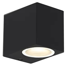 Zewnetrzna Zestaw 2 Nowoczesnych lamp ściennych czarnych IP44 - Baleno Nowoczesny Oswietlenie zewnetrzne