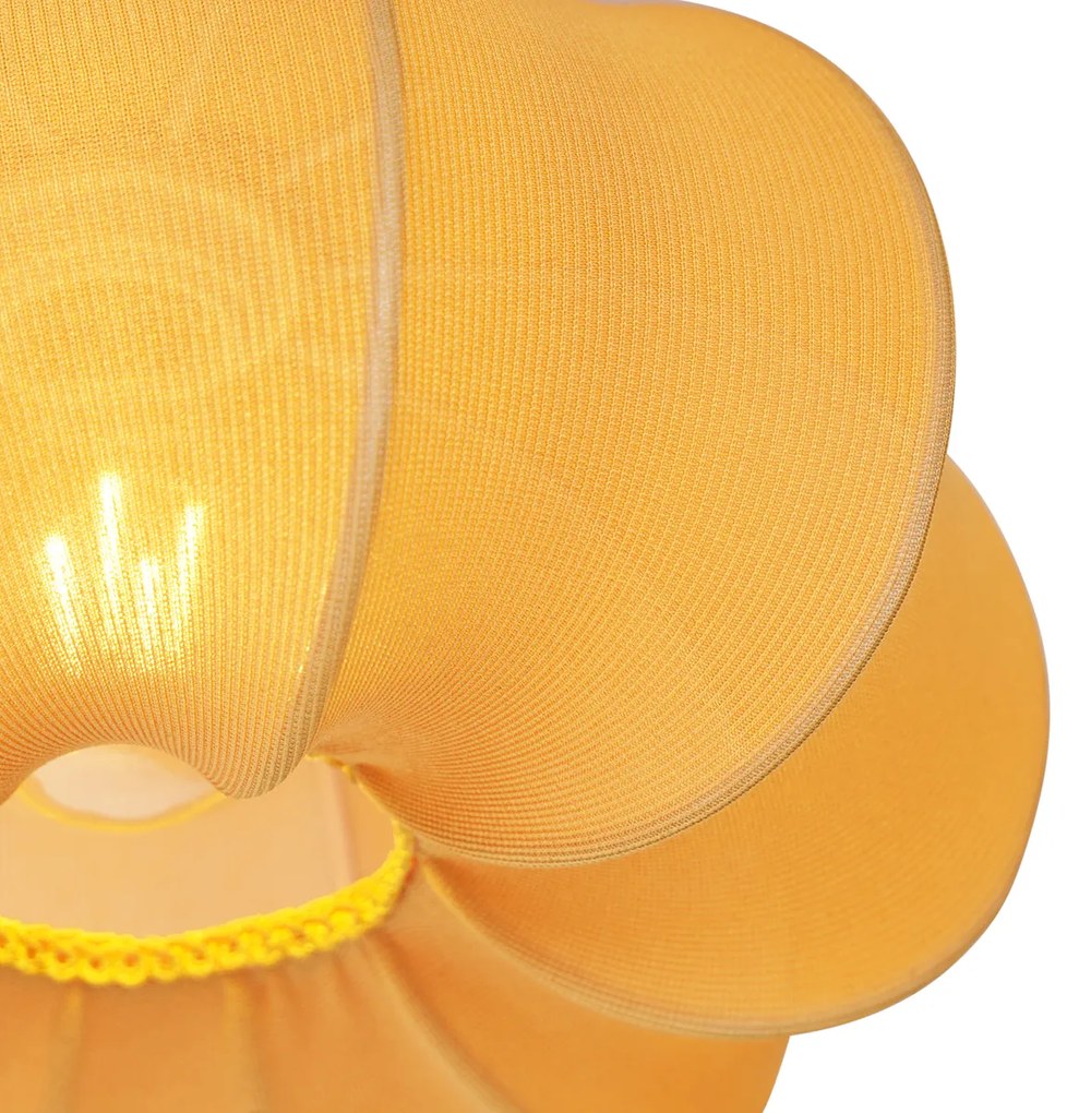 Lampa sufitowa Japandi złota 37 cm - Plu AsyeshaJapandi Oswietlenie wewnetrzne