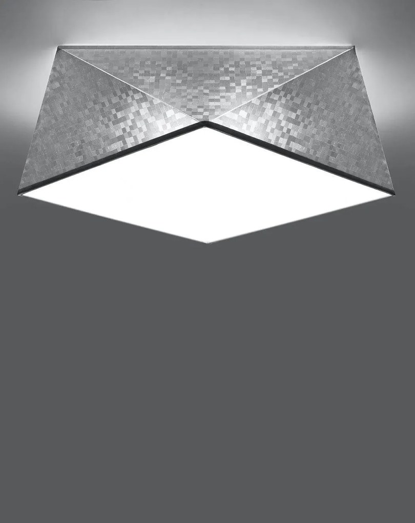 Plafon HEXA 35 cekinowy geometryczny SOLLUX  LIGHTING