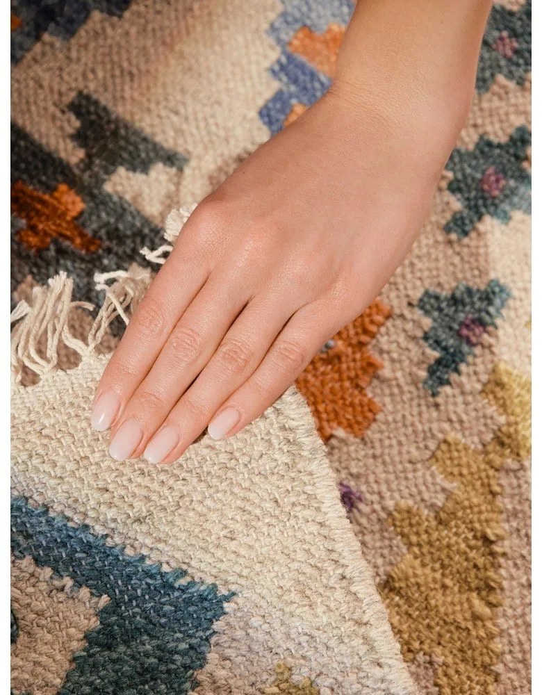 Wełniany chodnik dwustronny tkany ręcznie 60x190 cm Kamal Oasis – Nouristan