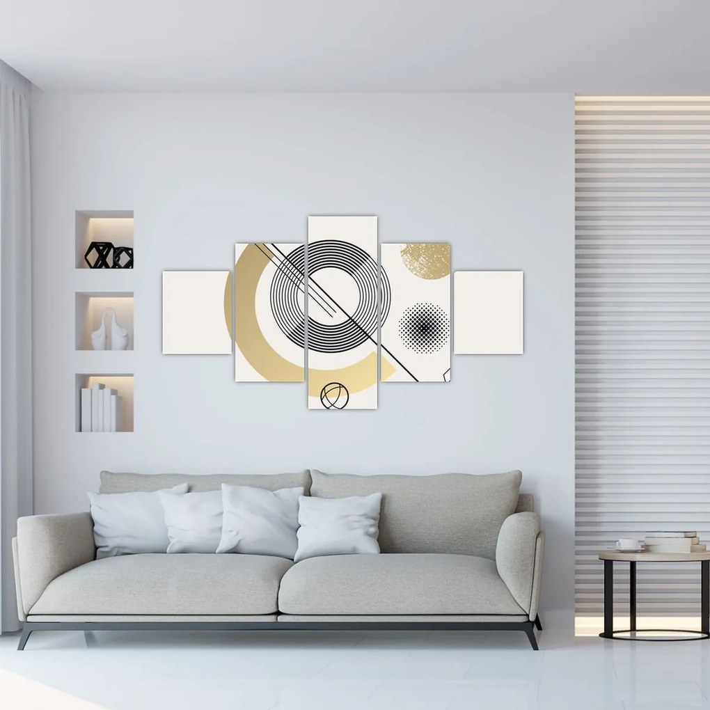 Obraz - Kształty geometryczne N⁰2 (125x70 cm)