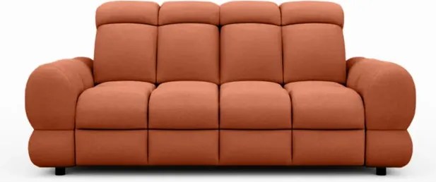 Nowoczesna sofa TOLLO 3 osobowa z regulacją zagłówka x2 tkanina SALVADOR 07 WERSAL
