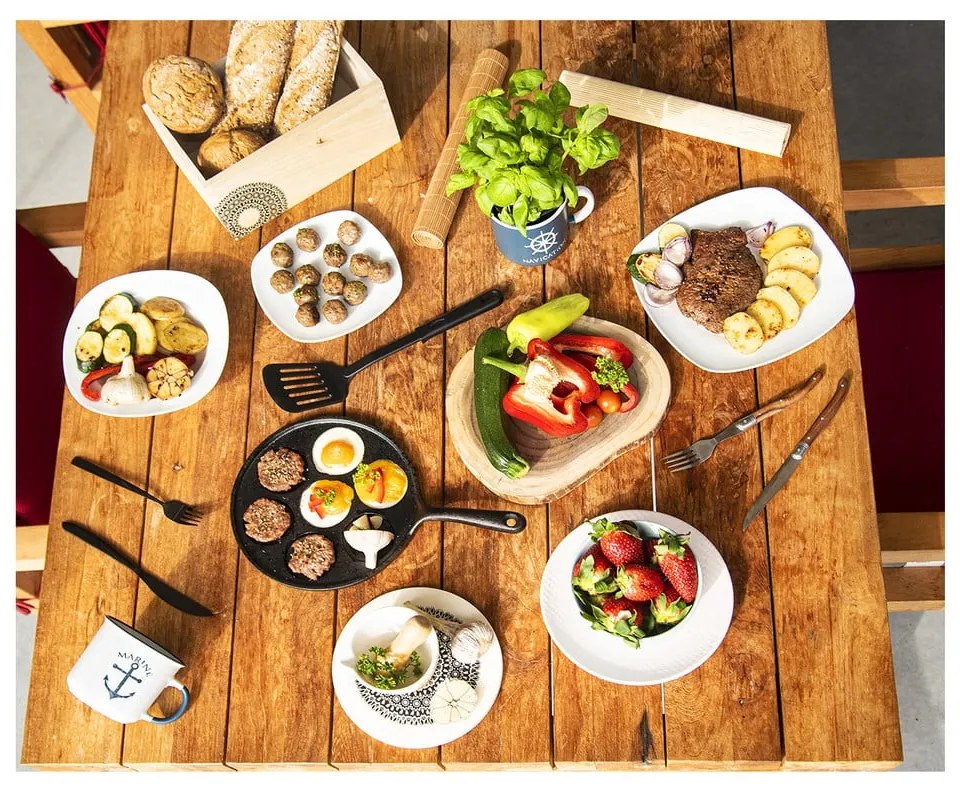 Sztućce ze stali nierdzewnej w naturalno-srebrnym 2 szt. kolorze – Orion