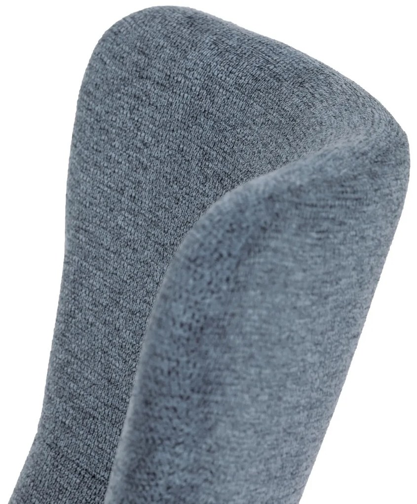 Fotel bujany BLUE2, niebieski