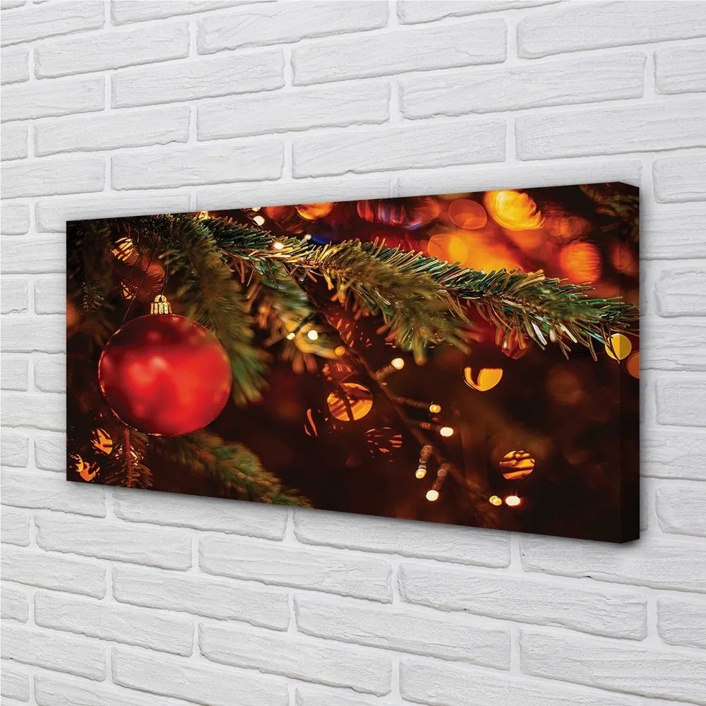 Obraz drukowany na płótnie Bombka