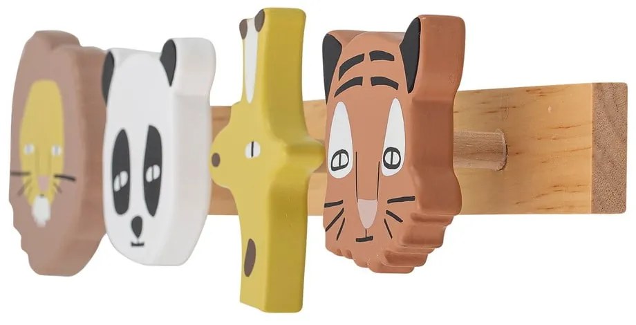 Dziecięcy wieszak ścienny z drewna sosnowego Sade − Bloomingville Mini