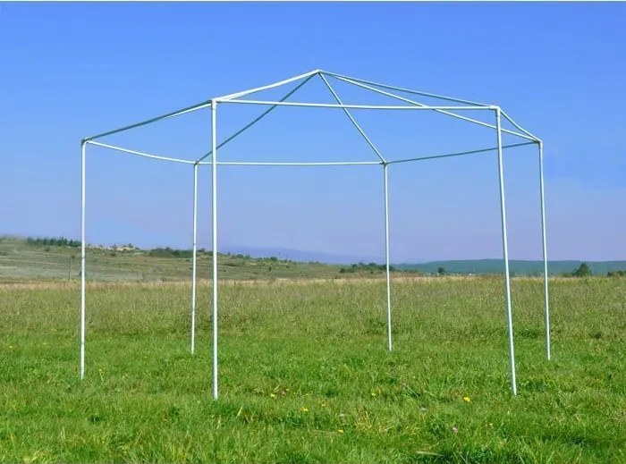 Pawilon ogrodowy 2x2x2m Net Green z moskitierą - altana ogrodowa, eventowa