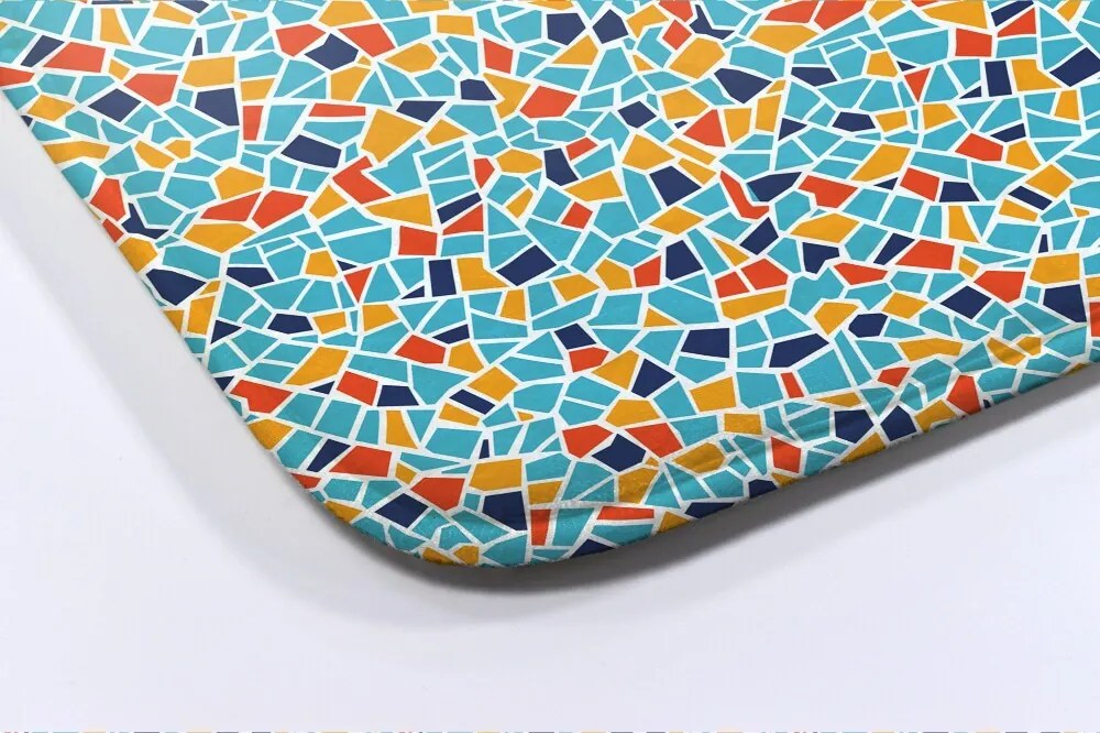 Dywanik antypoślizgowy do łazienki Dywanik antypoślizgowy do łazienki Kolorowa Abstrakcja