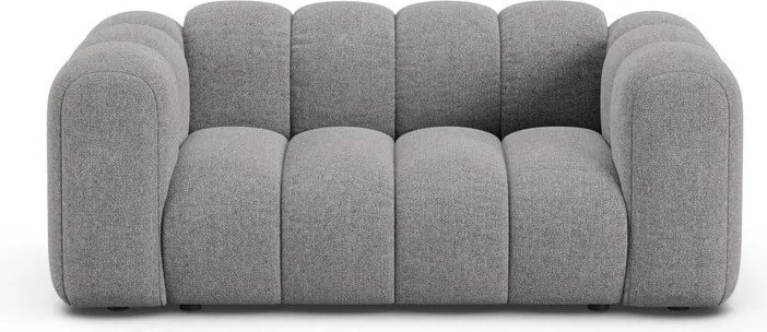 Szara sofa z tkaniny szenilowej 170 cm Lupine – Micadoni