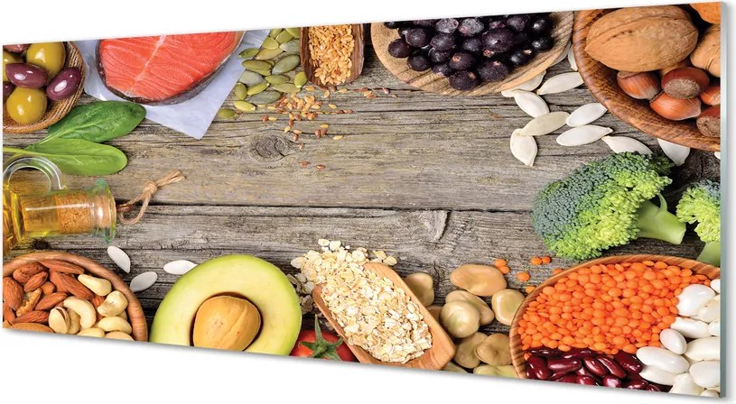 Panel nad Blat Kuchenny Zdrowa Kompozycja Warzywna