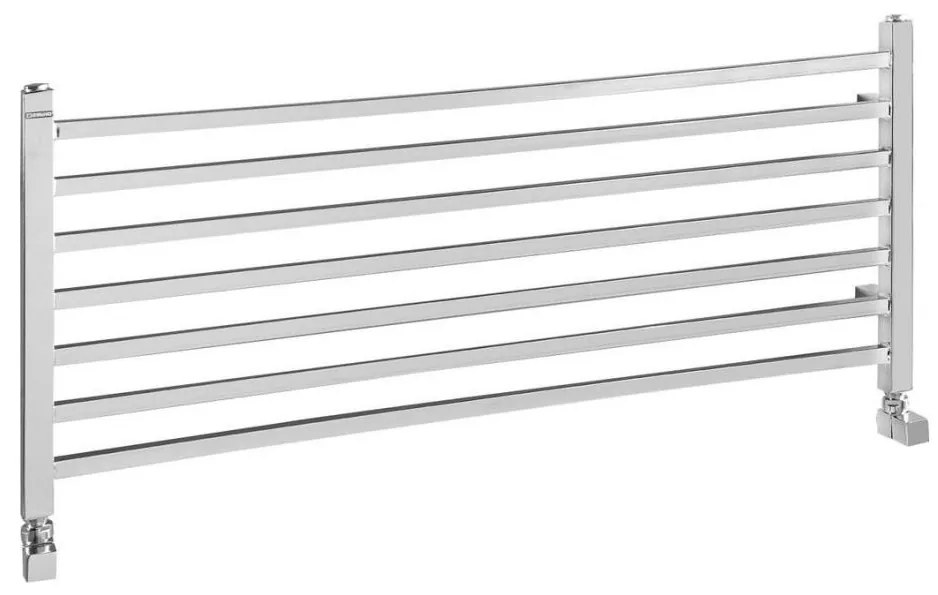 Sapho - Grzejnik łazienkowy METRO 295W/230V 100x45 cm błyszczący chrom