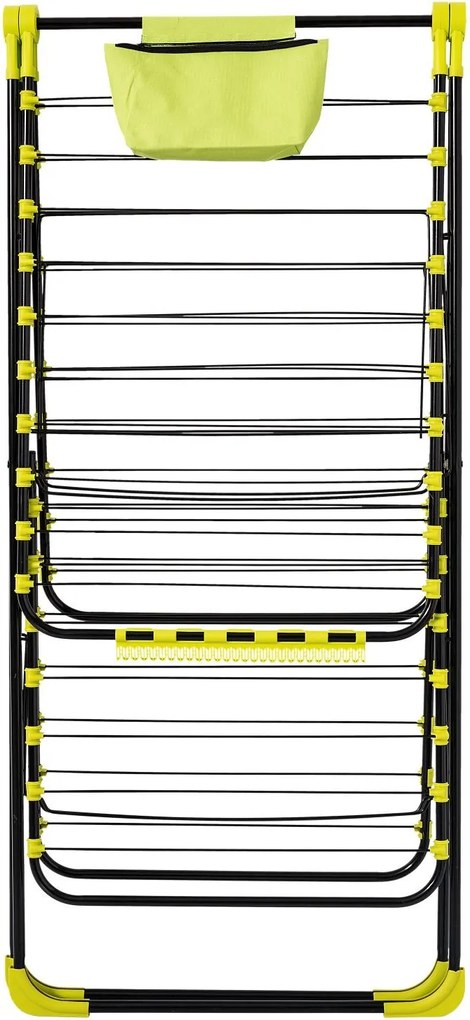 Suszarka na pranie stojąca Mojave, mostkowa, z kieszenią na spinacze